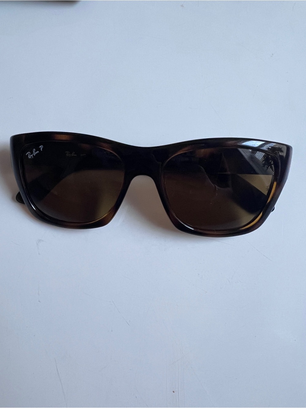 Ray Ban Tortoiseshell Brown Polarized Sunglasses